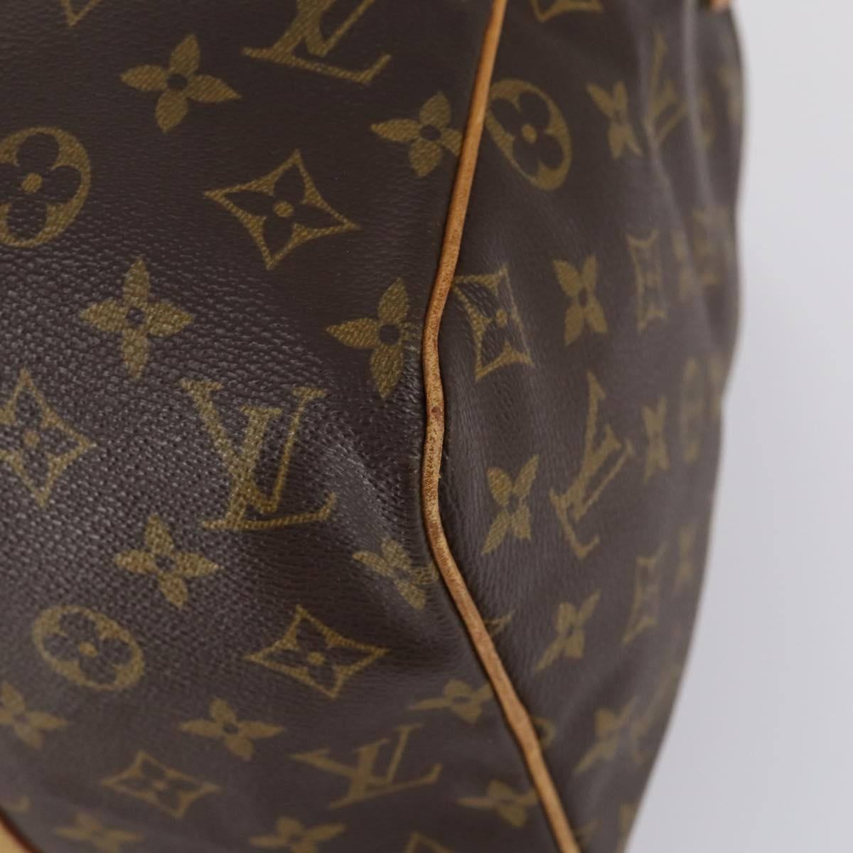 Louis Vuitton Sac Souple Handbag Monogram Canvas, BROWN, CANVAS, Travel bag