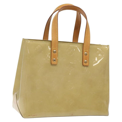 Louis Vuitton Reade Handbag Monogram Vernis, BEIGE, PATENT_LEATHER, Handbag
