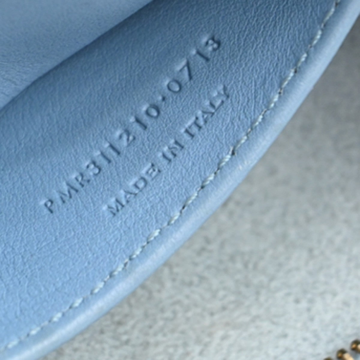 Saint Laurent Classic Y Cabas Leather, BLUE, LEATHER, Tote bag