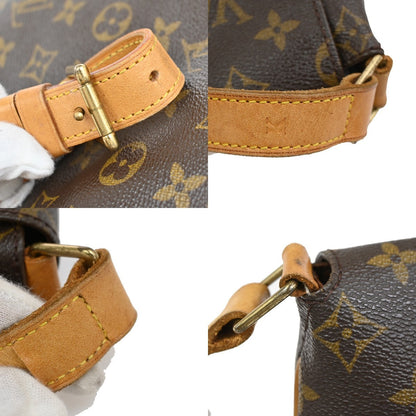 Louis Vuitton Musette Salsa Handbag Monogram Canvas, Brown, Canvas, Shoulder Bag