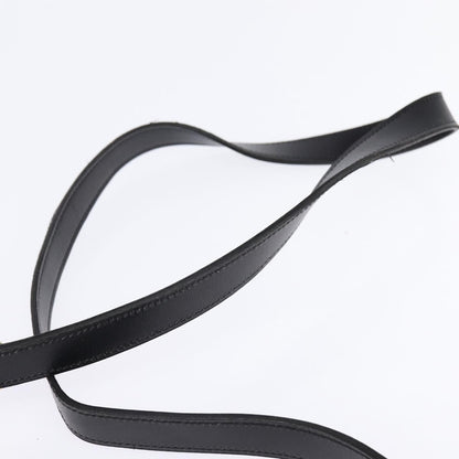 Christian Dior Flap Shoulder Bag Leather, BLACK, LEATHER, Shoulder bag