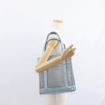 Gucci Vintage tote Leather, BLUE, LEATHER, Tote bag