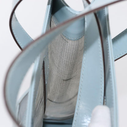 Gucci Vintage tote Leather, BLUE, LEATHER, Tote bag