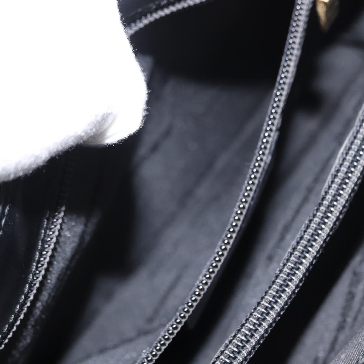 Salvatore Ferragamo Gancini Shoulder Bag Leather, BLACK, LEATHER, Shoulder bag