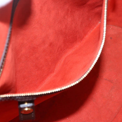 Louis Vuitton Manosque Handbag Damier, BROWN, CANVAS, Tote bag