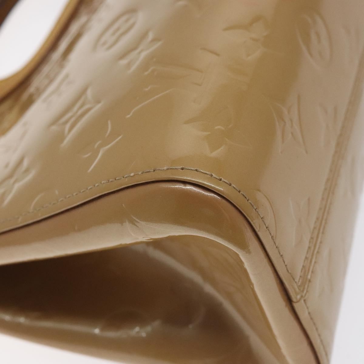 Louis Vuitton Roxbury Drive Handbag Monogram Vernis, CAMEL, PATENT_LEATHER, Handbag