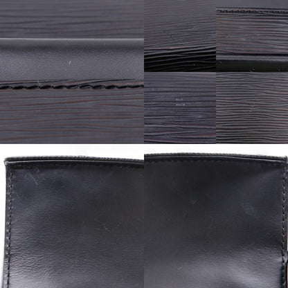 Louis Vuitton Dinard Handbag Epi Leather, BLACK, LEATHER, Shoulder bag