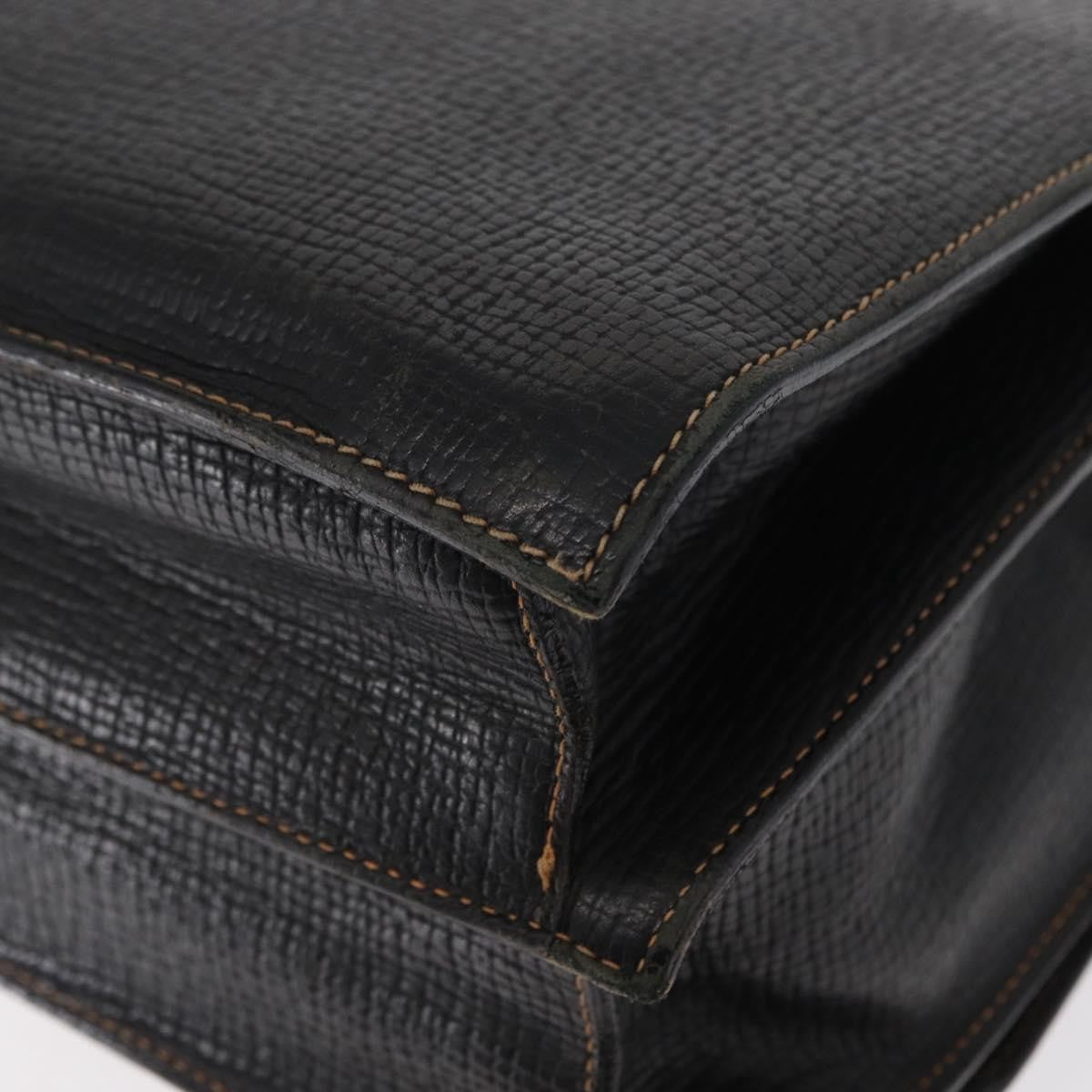 Loewe Barcelona Business Bag Leather, BLACK, LEATHER, Briefcase