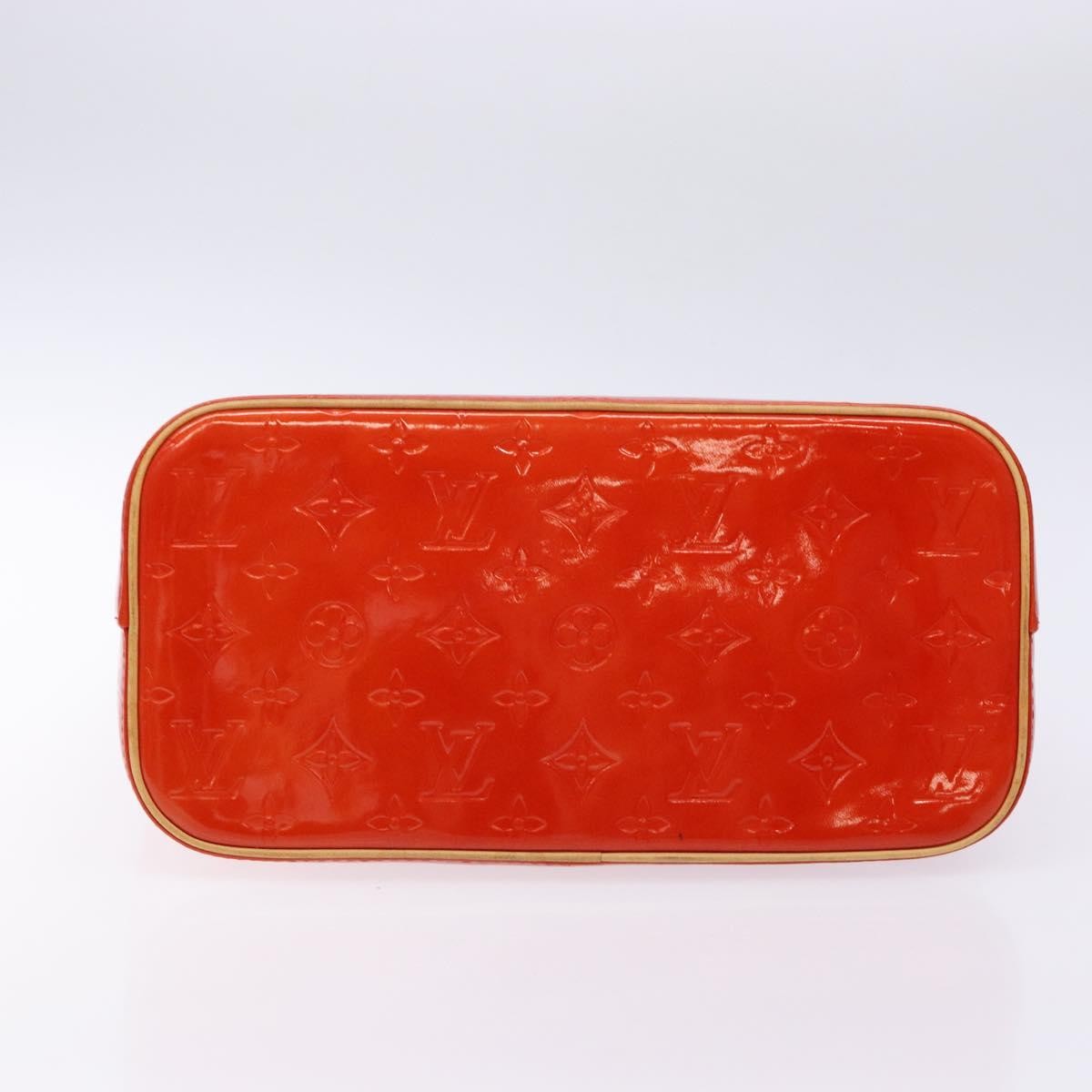 Louis Vuitton Houston Handbag Monogram Vernis, RED, PATENT_LEATHER, Handbag