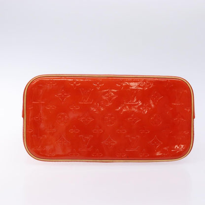 Louis Vuitton Houston Handbag Monogram Vernis, RED, PATENT_LEATHER, Handbag