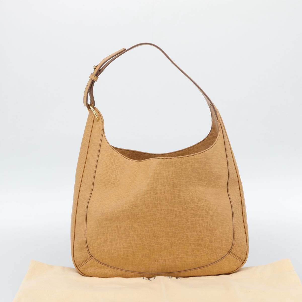 Loewe Vintage Shoulder Bag Canvas, Beige, Leather, Shoulder Bag