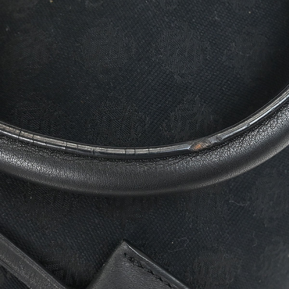 Loewe Amazona Bag Leather and Jacquard Canvas, BLACK, CANVAS, Handbag