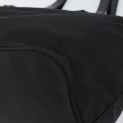 Prada Vintage Zip Tote Tessuto, BLACK, NYLON, Tote bag