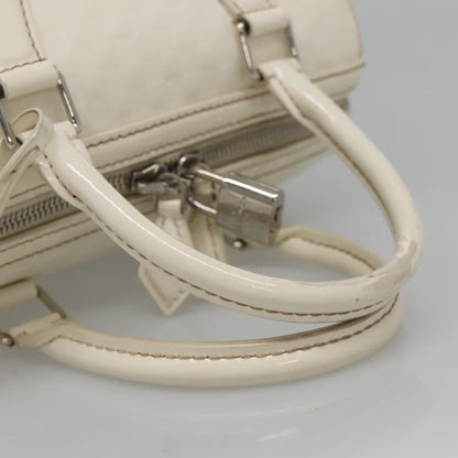 Louis Vuitton Speedy Cube Bag Damier Facette, WHITE, PATENT_LEATHER, Handbag