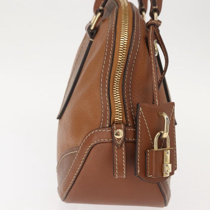 Burberry Orchard Bag Smooth Leather, BROWN, LEATHER, Handbag