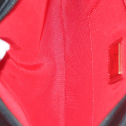 Christian Louboutin Loubiclutch Spiked Leather, BLACK, LEATHER, Shoulder bag