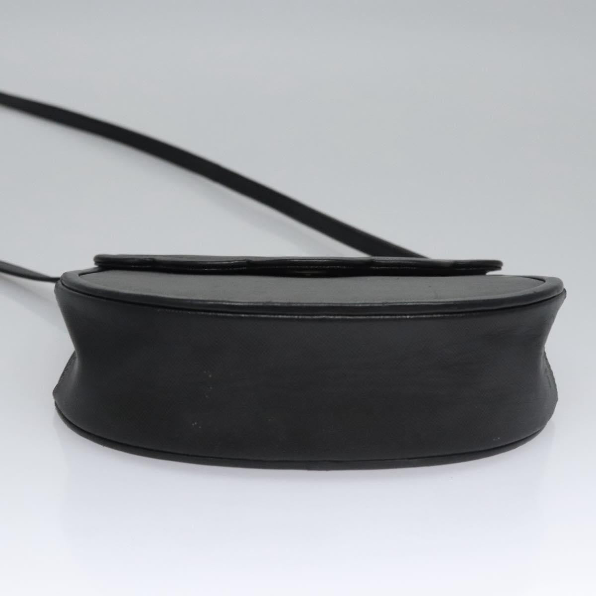 Saint Laurent Vintage Shoulder Bag Leather, BLACK, LEATHER, Shoulder bag