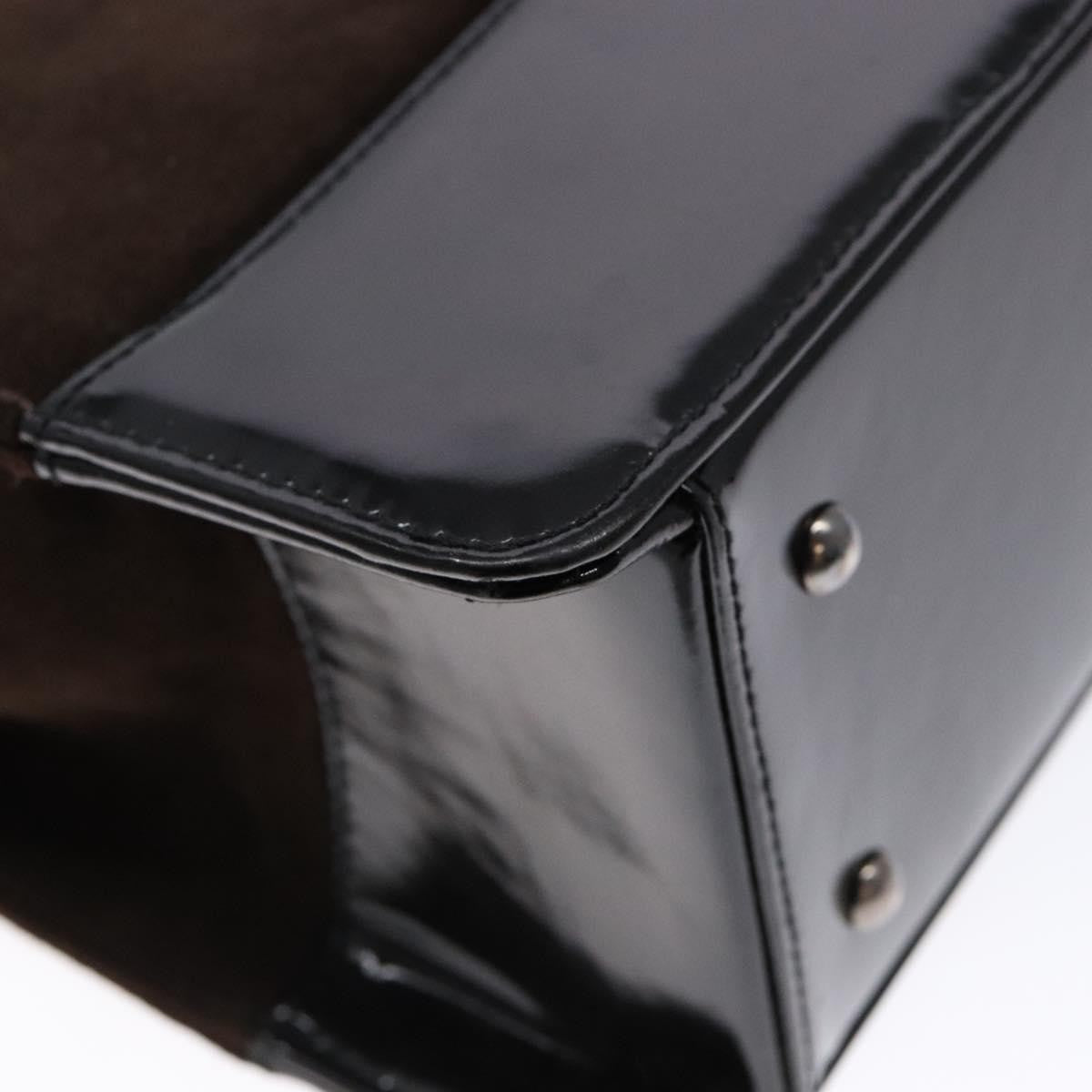 Chanel Vintage Logo Tote Suede, BROWN, SUEDE, Tote bag