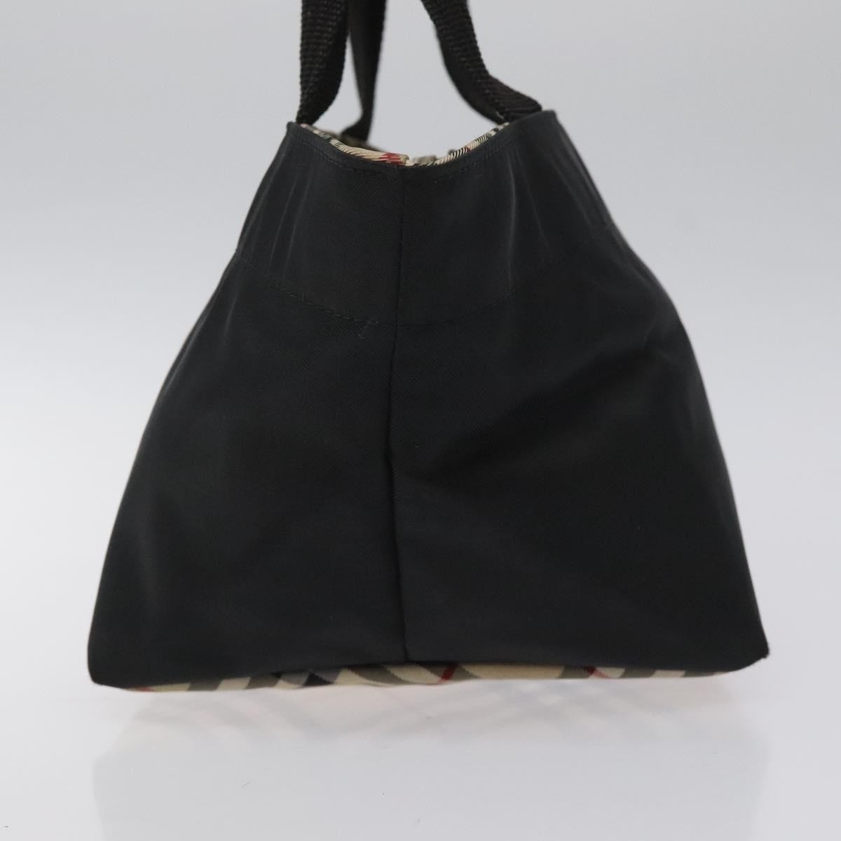 Burberry Nova Check Tote Nylon, BLACK, NYLON, Tote bag
