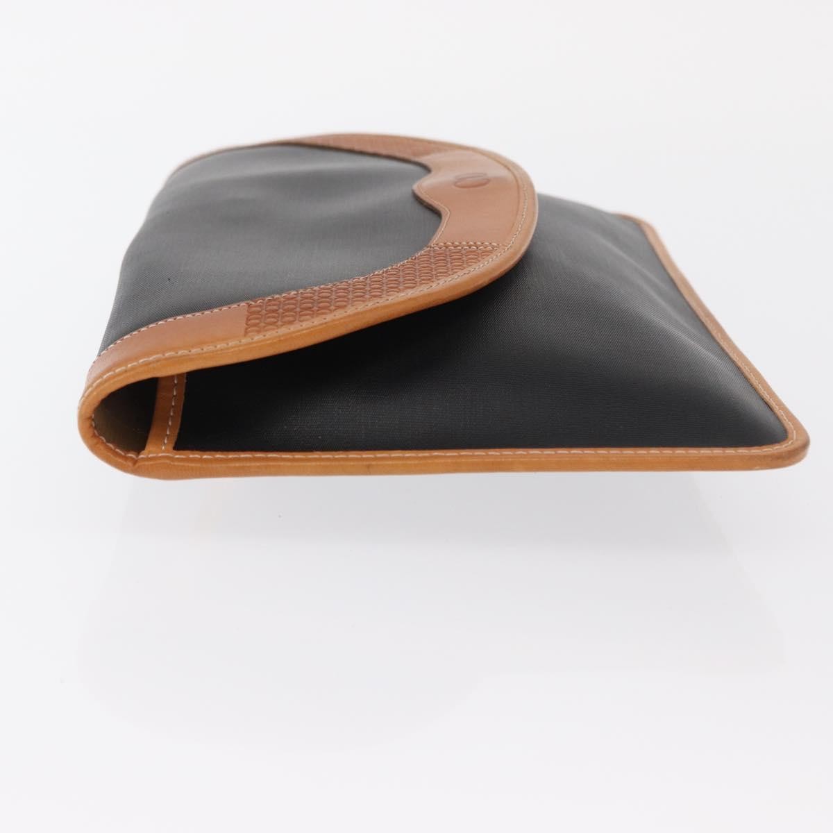 Christian Dior Clutch bag Leather, BLACK, LEATHER, Clutche & pouche