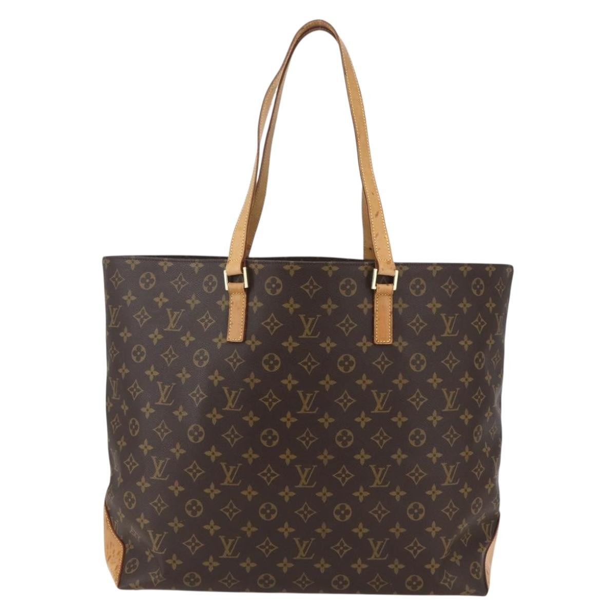 Louis Vuitton Cabas Alto Monogram Canvas, BROWN, CANVAS, Tote bag