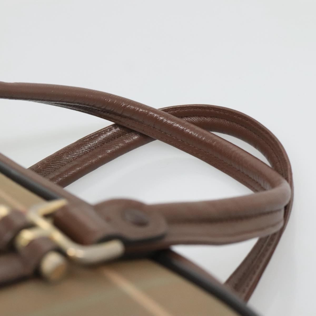 Burberry Nova Check Handbag Nova Check Canvas, BEIGE, CANVAS, Handbag