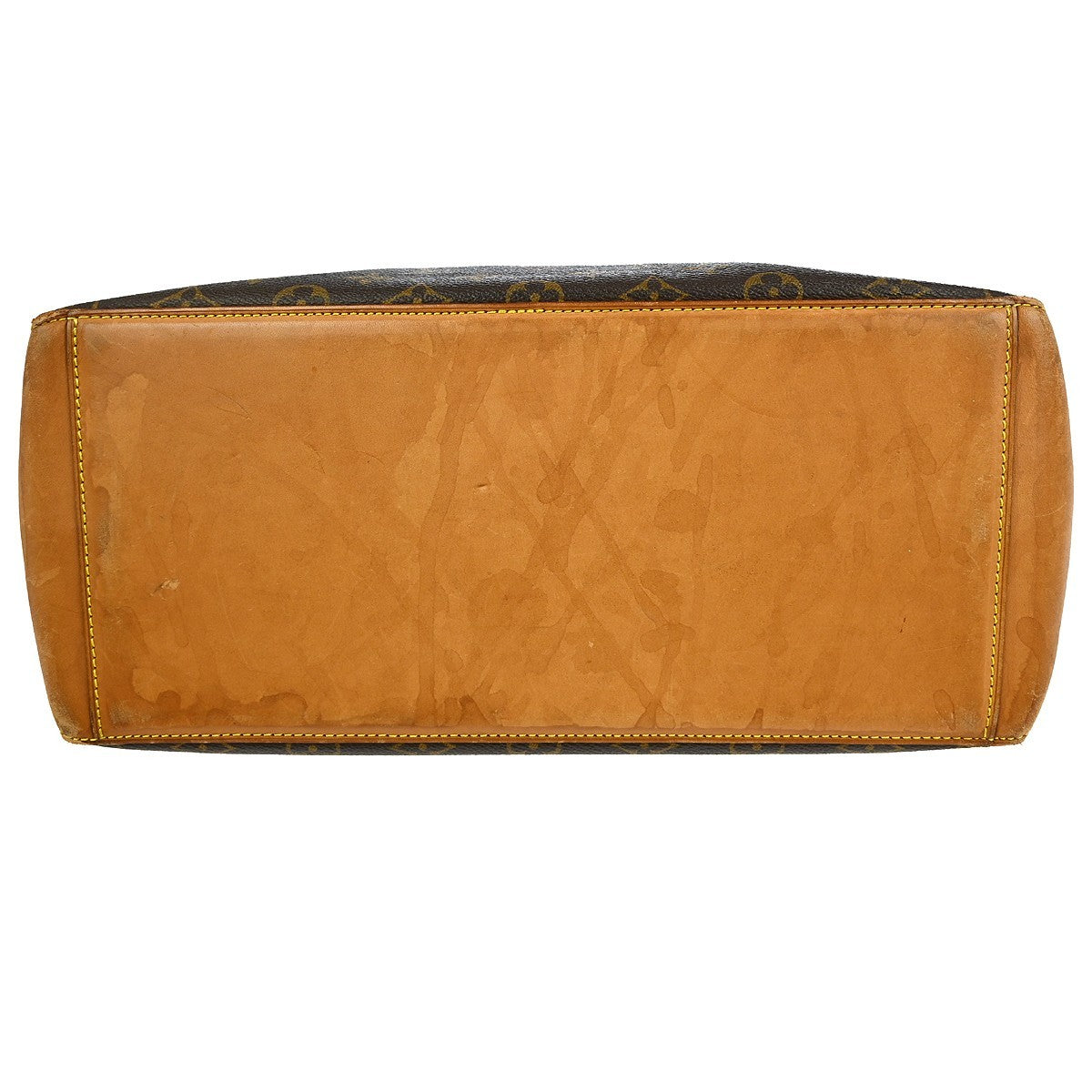 Louis Vuitton Cabas Mezzo Monogram Canvas, BROWN, CANVAS, Tote bag