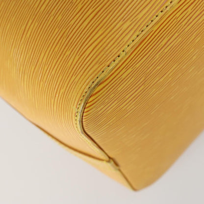 Louis Vuitton Petit Noe Handbag Epi Leather, YELLOW, LEATHER, Shoulder bag