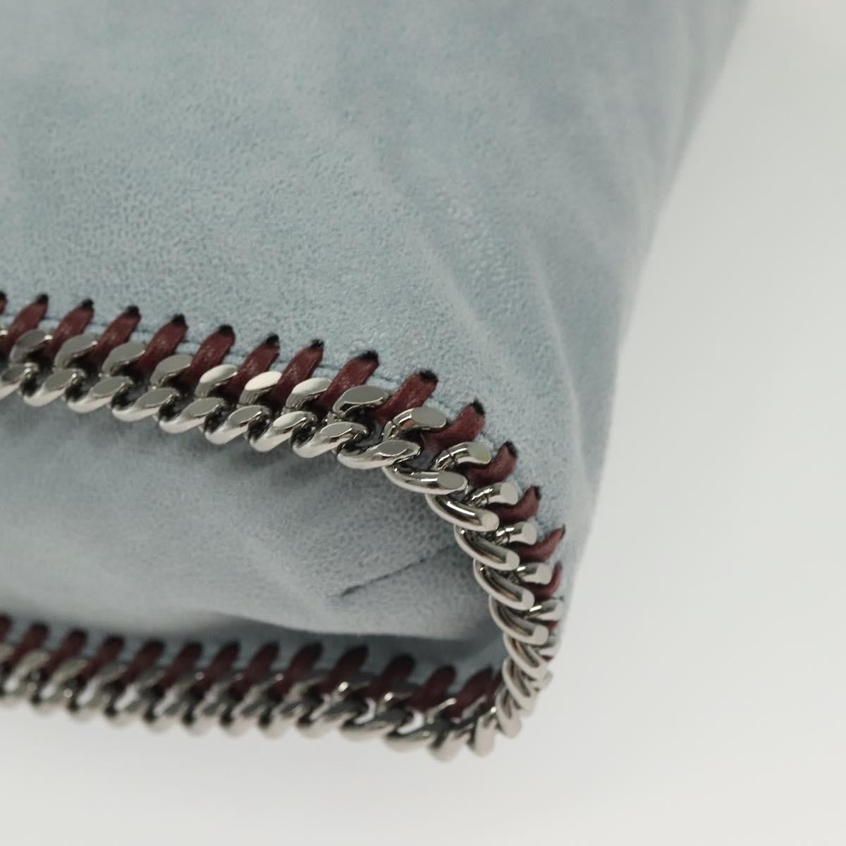 Stella McCartney Falabella Tote Suede, BLUE, SUEDE, Tote bag