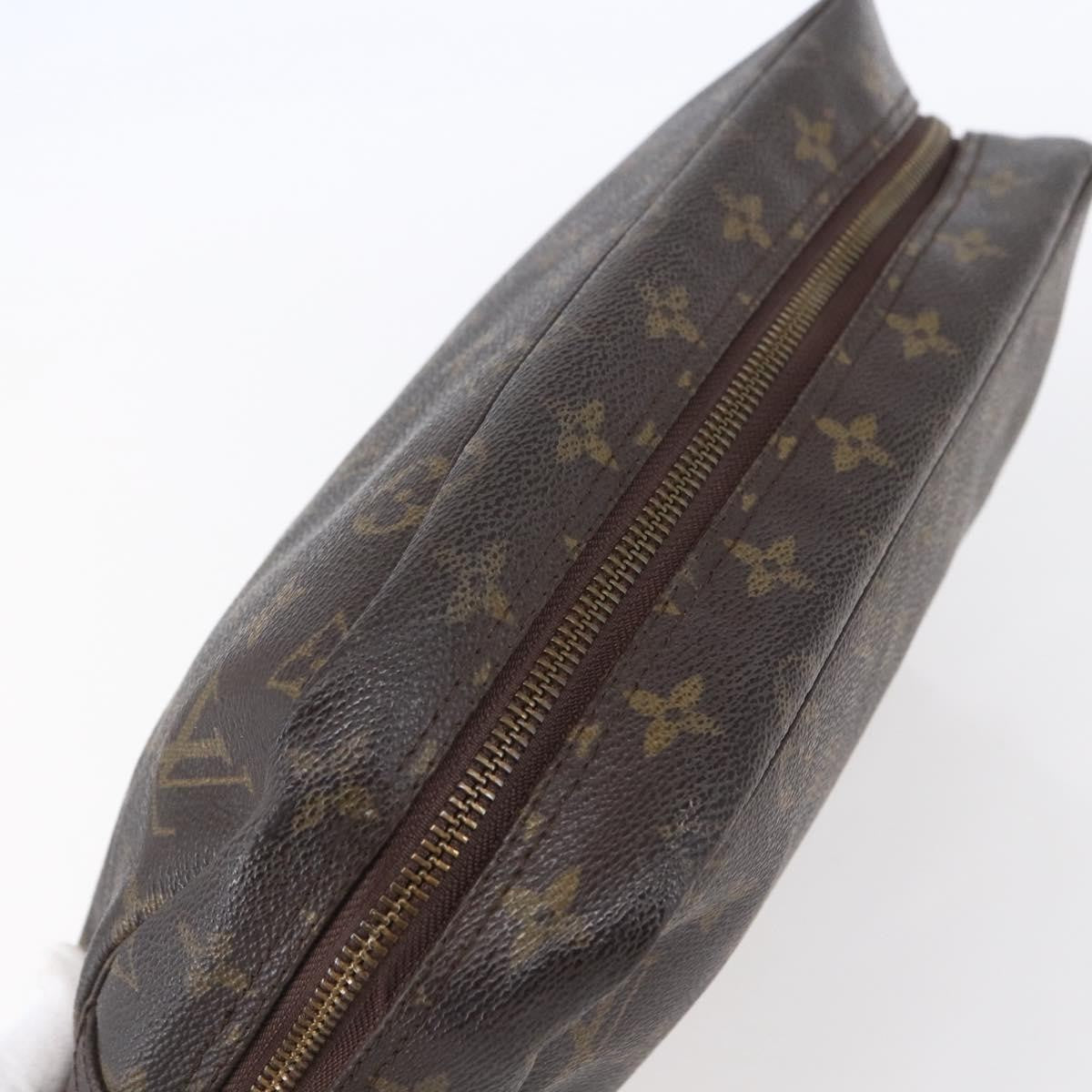 Louis Vuitton Trousse Toilette Monogram Canvas, BROWN, CANVAS, Clutche & pouche
