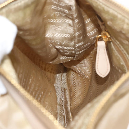 Prada Hobo Tessuto, BEIGE, NYLON, Shoulder bag