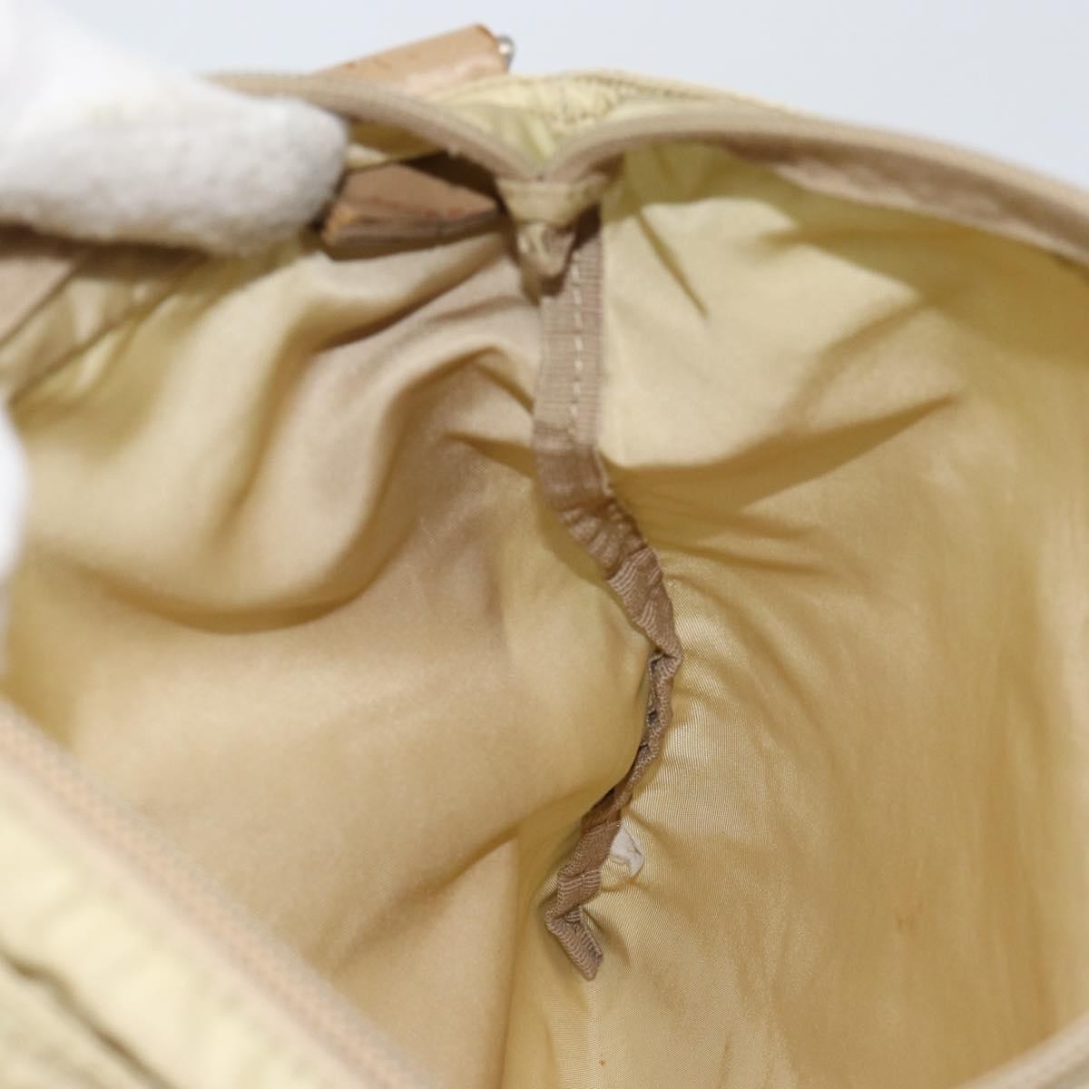 Prada Flat Messenger Bag Tessuto, BEIGE, NYLON, Shoulder bag