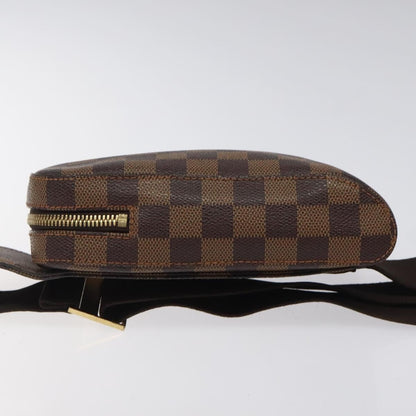 Louis Vuitton Geronimos Waist Bag Damier, BROWN, CANVAS, Shoulder bag