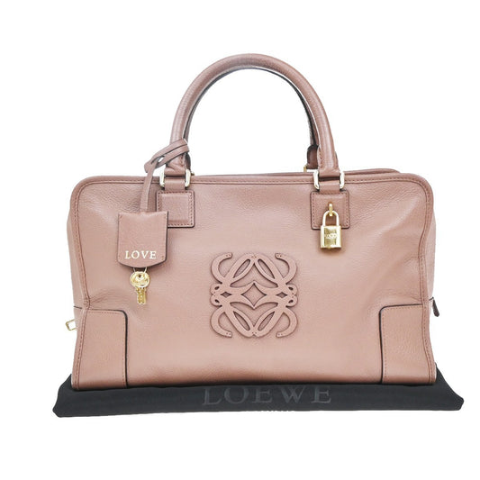 Loewe Amazona Bag Leather, PINK, LEATHER, Bag