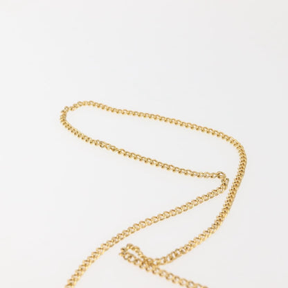 Christian Dior Vintage Trotter Flap Shoulder Bag Canvas, NAVY, CANVAS, Shoulder bag