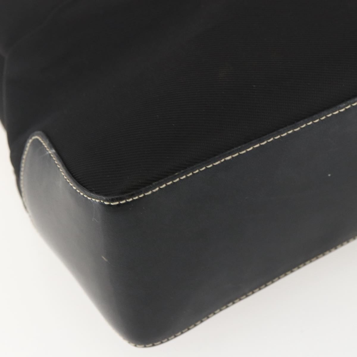 Givenchy Vintage Handbag Canvas, BLACK, CANVAS, Handbag