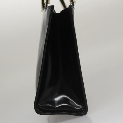 Salvatore Ferragamo Gancini Wristlet Clutch Leather, BLACK, EMERALD, Clutche & pouche