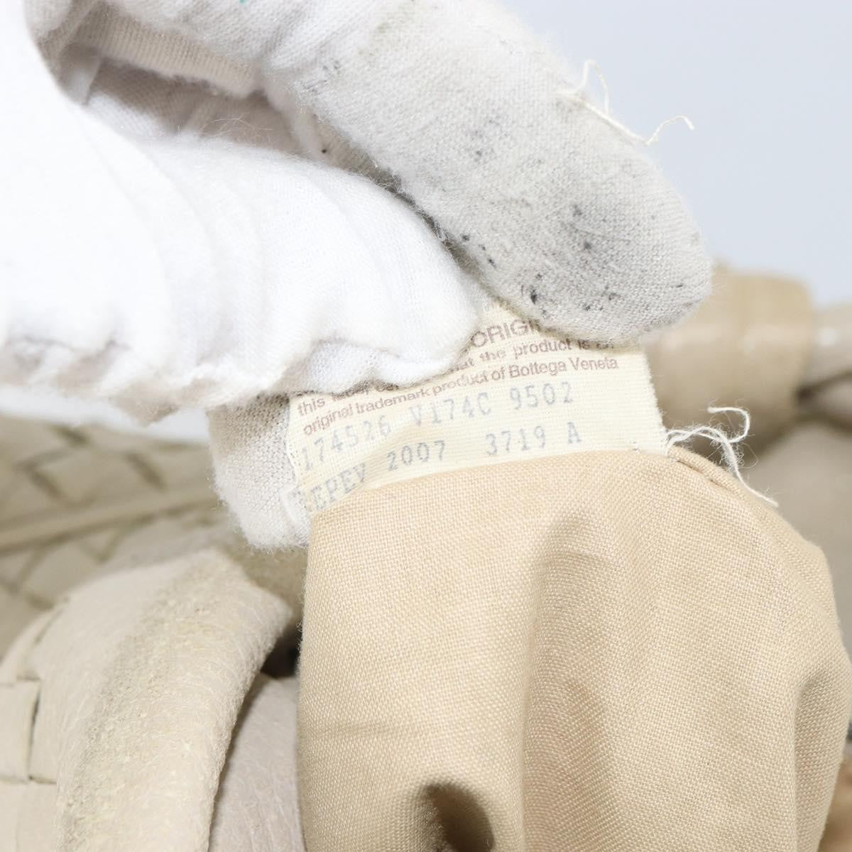 Bottega Veneta Intrecciato Shoulder bag Leather, BEIGE, LEATHER, Shoulder bag