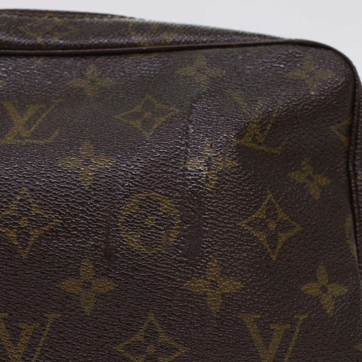 Louis Vuitton Trousse Toilette Monogram Canvas, BROWN, CANVAS, Clutche & pouche