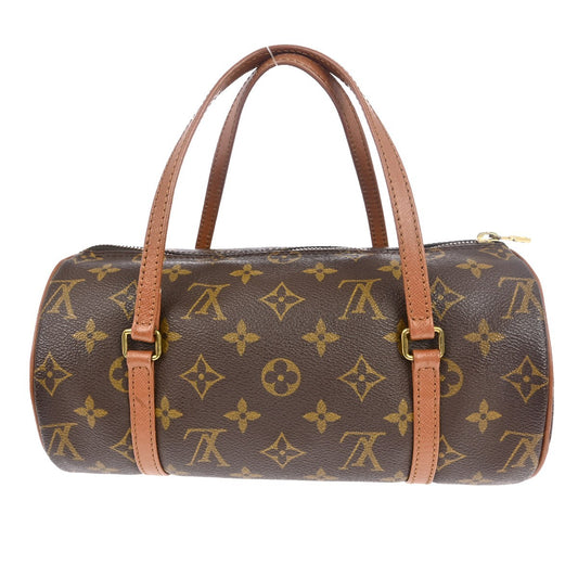 Louis Vuitton Papillon Handbag Monogram Canvas, Brown, Canvas, Handbag
