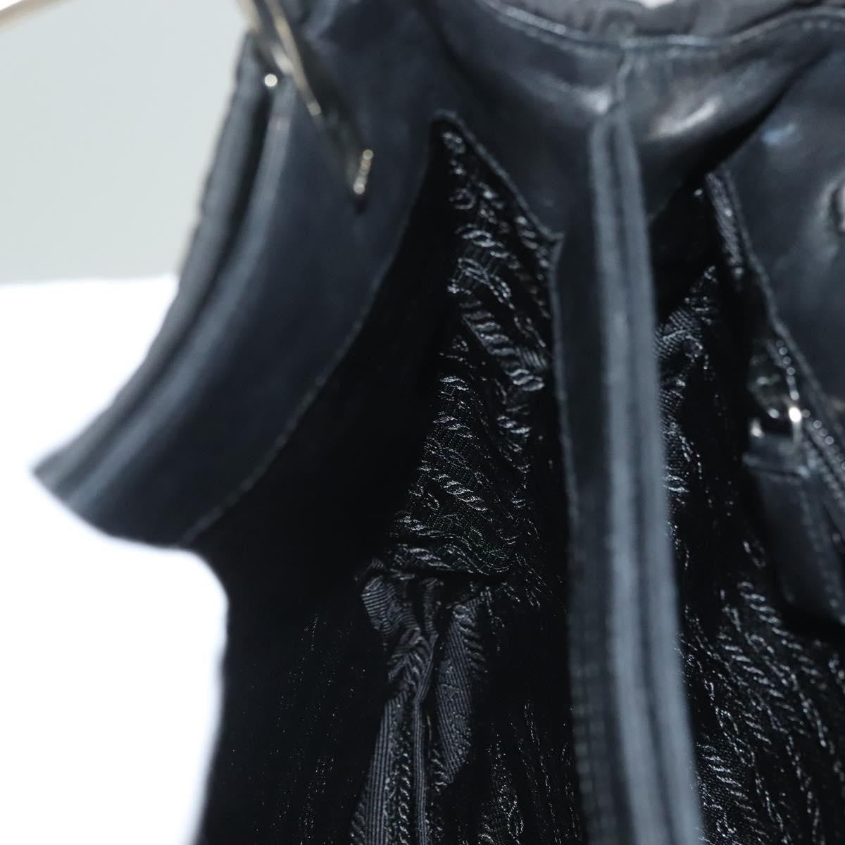 Prada Vintage Handbag Tessuto, BLACK, NYLON, Handbag