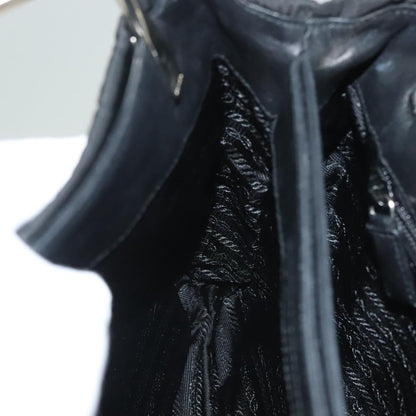 Prada Vintage Handbag Tessuto, BLACK, NYLON, Handbag