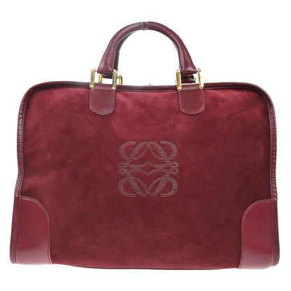Loewe Amazona Bag Suede, RED, SUEDE, Handbag
