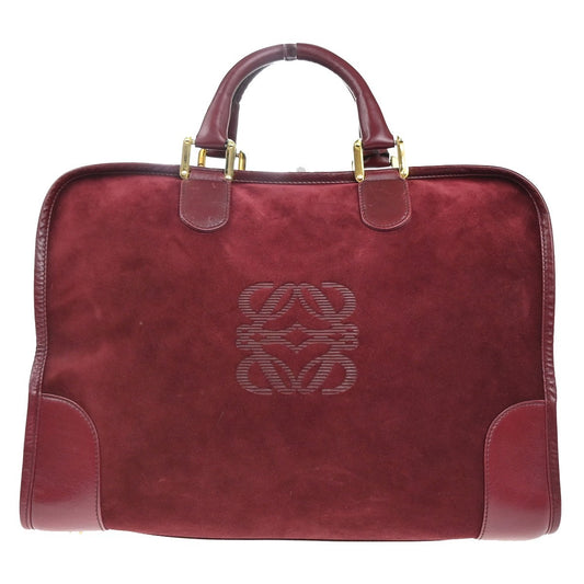 Loewe Amazona Bag Suede, RED, SUEDE, Handbag