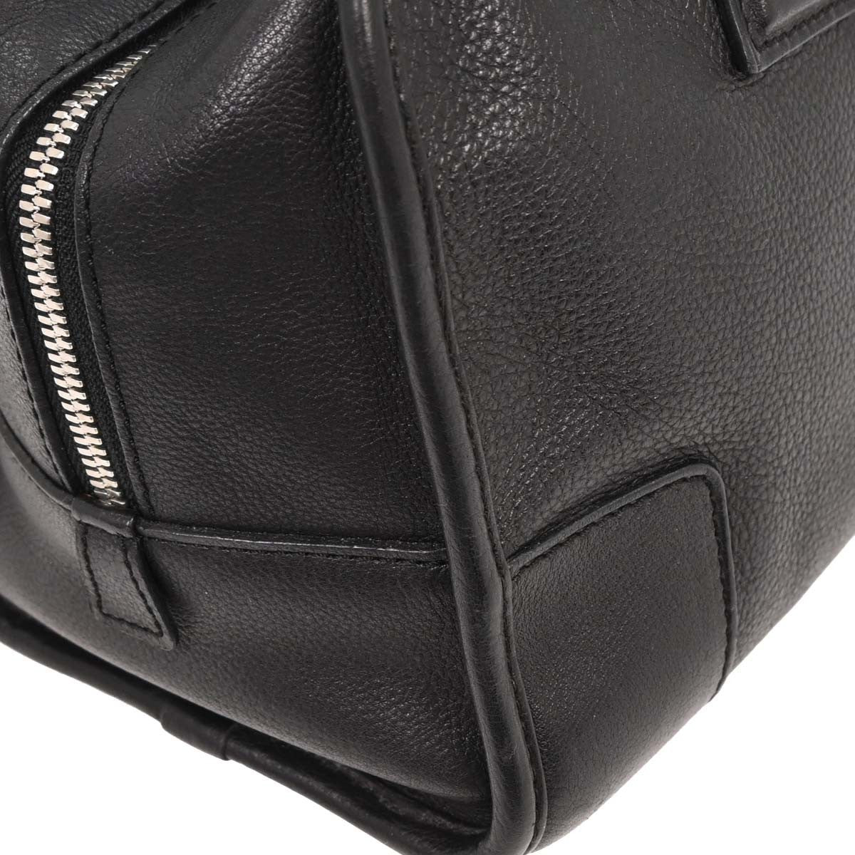 Loewe Amazona Bag Leather, BLACK, LEATHER, Handbag