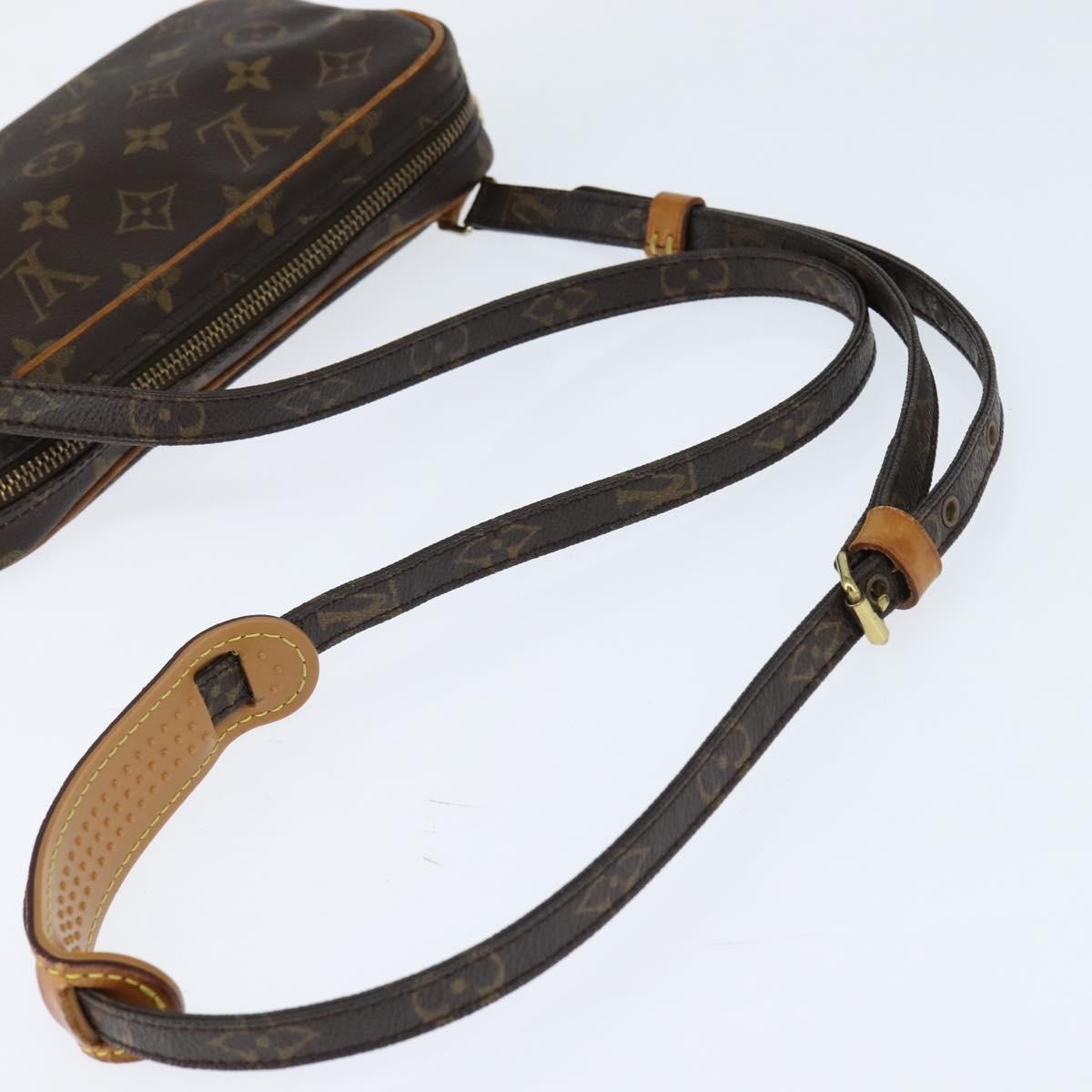 Louis Vuitton Pochette Marly Bandouliere Bag Monogram Canvas, BROWN, CANVAS, Shoulder bag