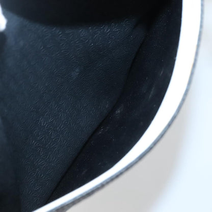 Loewe Anagram Shoulder Bag Leather, BLACK, LEATHER, Shoulder bag