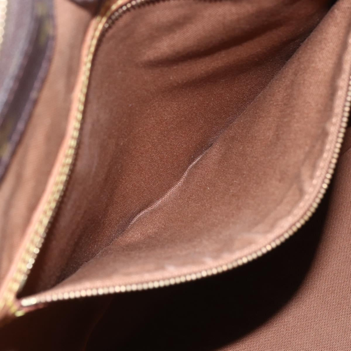 Louis Vuitton Cabas Mezzo Monogram Canvas, BROWN, CANVAS, Tote bag