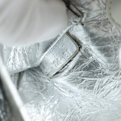 Christian Dior Diorever Bag Leather, SILVER, LEATHER, Bag