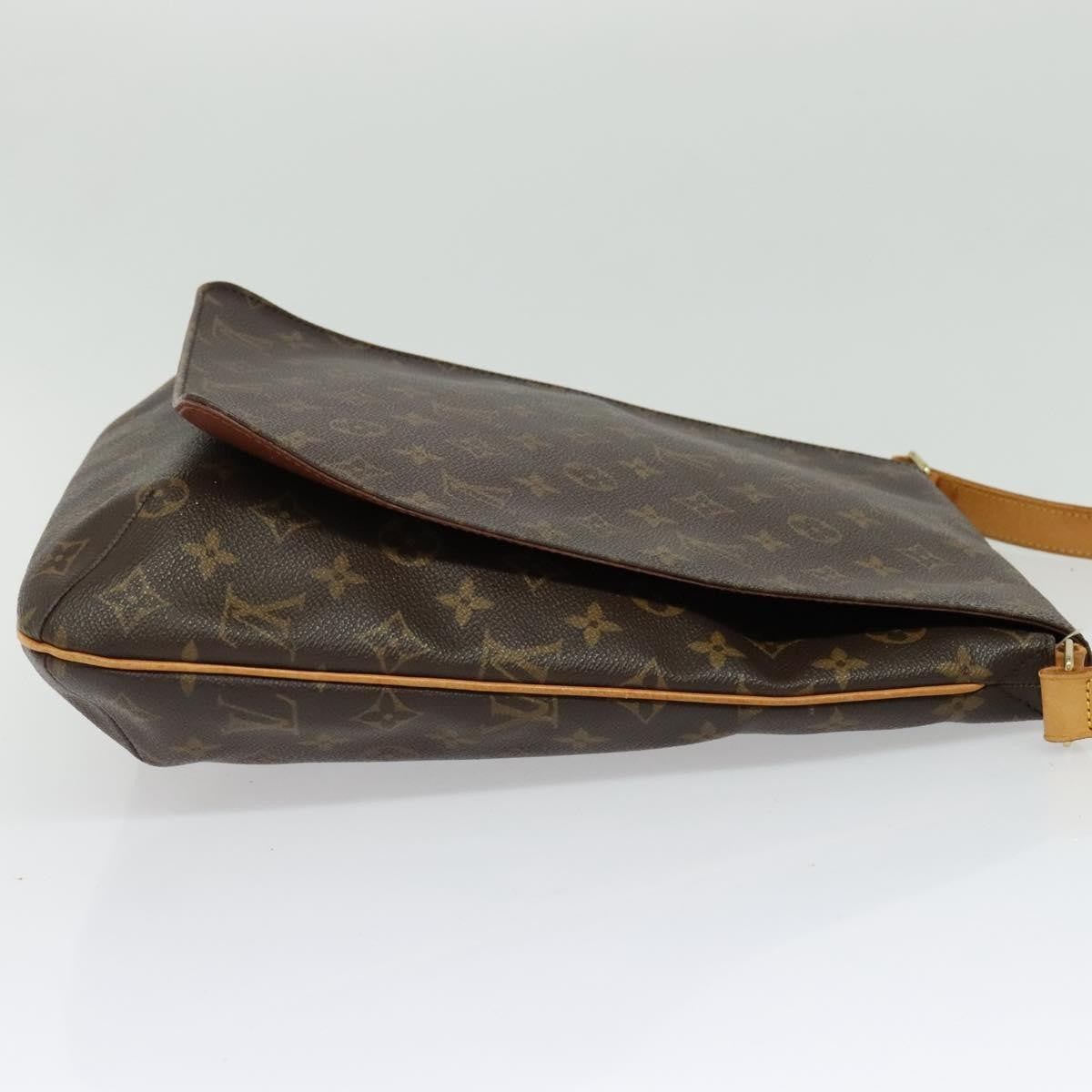 Louis Vuitton Musette Salsa Handbag Monogram Canvas, BROWN, CANVAS, Shoulder bag